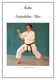 Kata Gojushiho - Sho