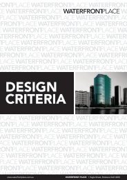 DESIGN CRITERIA - Waterfront Place