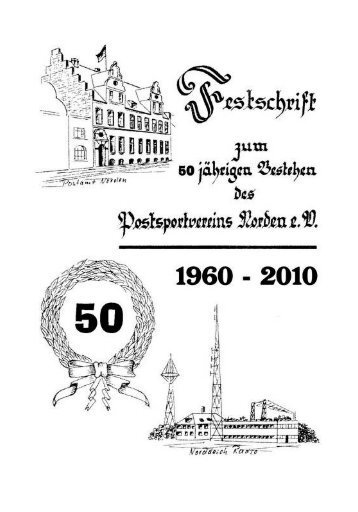 GruÃŸwort zu unserem 50j. JubilÃ¤um - Post-Sportverein Norden eV