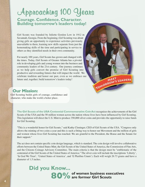 2009 Annual Report - Girl Scouts of Greater Atlanta