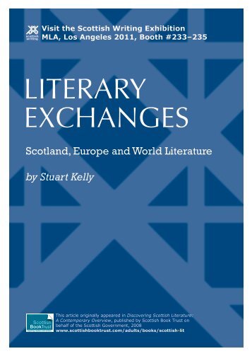 Literary Exchanges: Scotland, Europe and World Literatures by ...