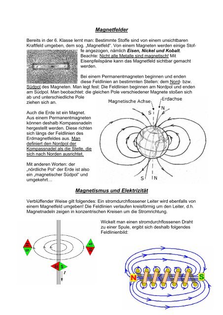 Magnetfelder und Definition von B - psiquadrat