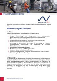 Mitarbeiter Organisation m/w - Niedersachsen Ports