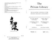 Vol 4 Number 6 - The Private Libraries Association
