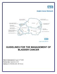 Guidelines for the Management of Bladder Cancer - Pchurology.co.uk