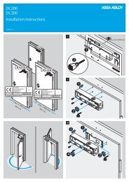 Installation Instructions DC200 DC300 DC200 DC300 DC200 ... - FAB