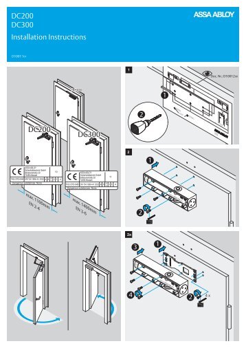 Installation Instructions DC200 DC300 DC200 DC300 DC200 ... - FAB