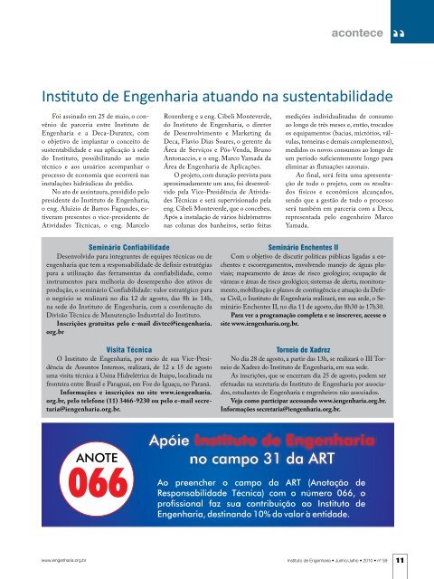 Edição 59 - Instituto de Engenharia