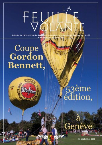 Edition complÃ¨te - Aeroclub de GenÃ¨ve