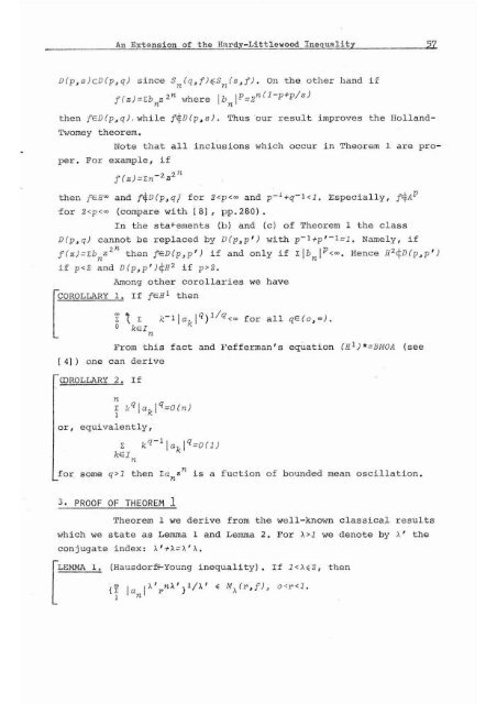 An extension of the Hardy-Littlewood inequality