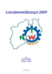 gibt es die Wettkampfaufgaben zum Landeswettkampf 2009 als ...