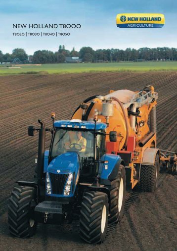 NEW HOLLAND T8OOO