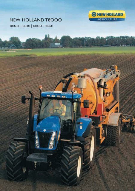 NEW HOLLAND T8OOO