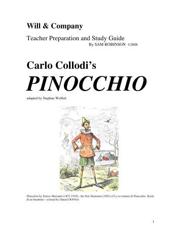 Carlo Collodi's PINOCCHIO - Will & Company