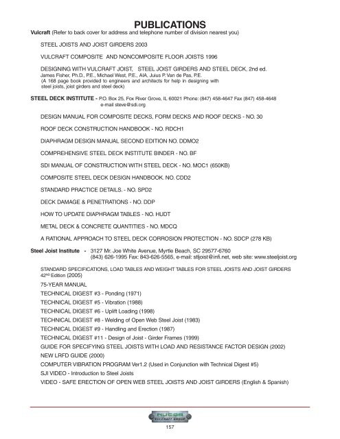 Steel Joist Manual