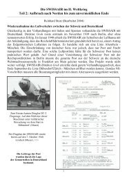 Die SWISSAIR im II. Weltkrieg Teil 2 - Post und Geschichte