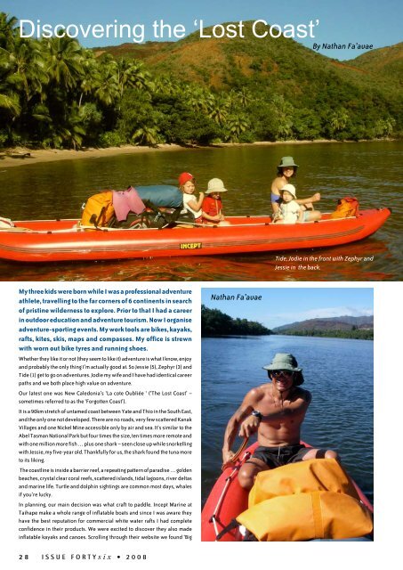 kayaking the pacific islands. - Canoe & Kayak