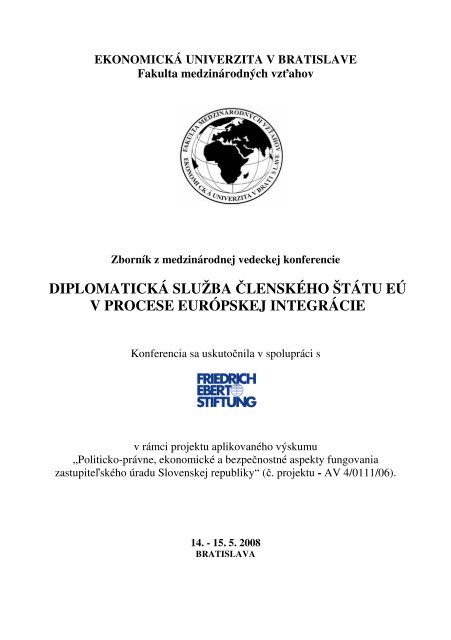 diplomatickÃ¡ sluÅ¾ba Ä lenskÃ©ho Å¡tÃ¡tu eÃº v procese eurÃ³pskej