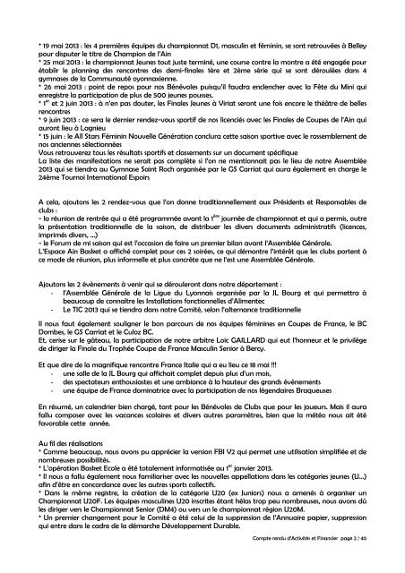 CD01 CR Activites 12-13 .pdf - comite ain basket