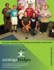 2011 Annual Report - Saratoga Bridges