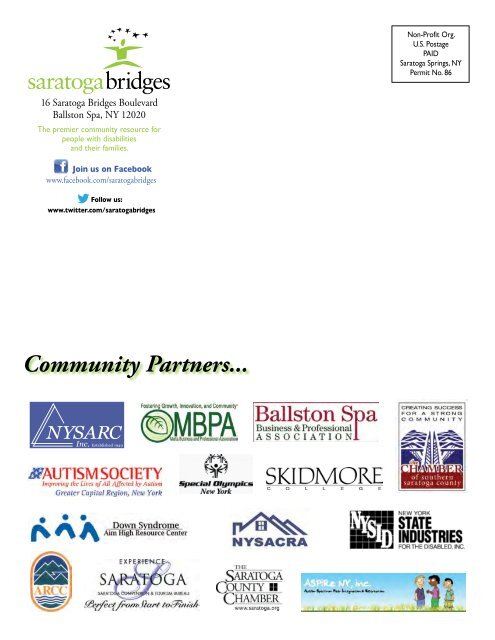 2011 Annual Report - Saratoga Bridges