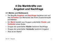 4 Die MarktkrÃƒÂ¤fte von Angebot und Nachfrage