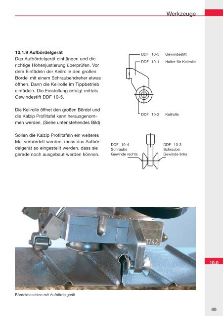 KalzipÂ® Montagerichtlinie