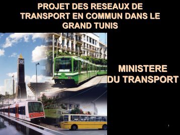 Projet des rÃ©seaux de transports en commun dans le ... - Euromedina