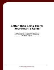 Better Than Being There - iLinc