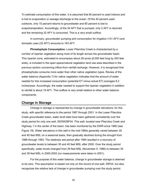 Lower Pilarcitos Creek Groundwater Basin Study - Coastside ...