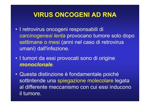 Cancerogenesi - Docente.unicas.it