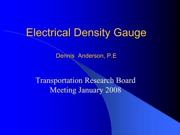 Electrical Density Gauge - Humboldt Mfg. Co.