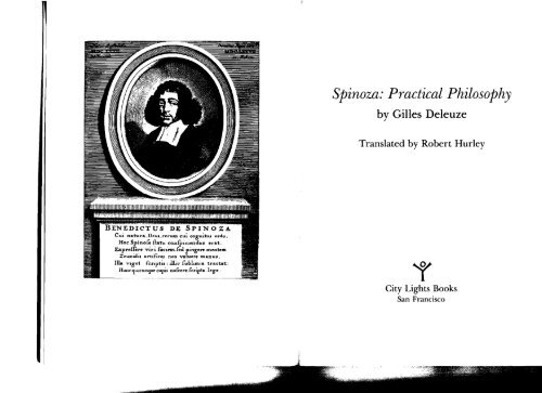 Spinoza: Practical Philosophy - Una Chung