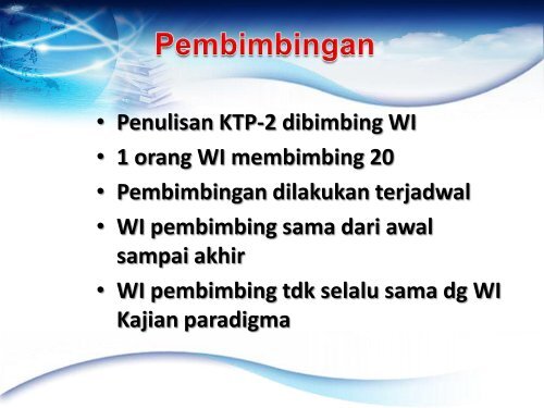 Pengajuan TOR KTP2 - Pusdiklat SPIMNAS Bidang Kepemimpinan