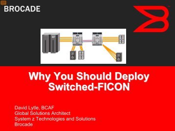 Why switched FICON? - Dr. Steve Guendert's Mainframe World