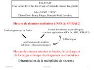 Projet FALSTAFF: Mesures fragments de fission - gedepeon