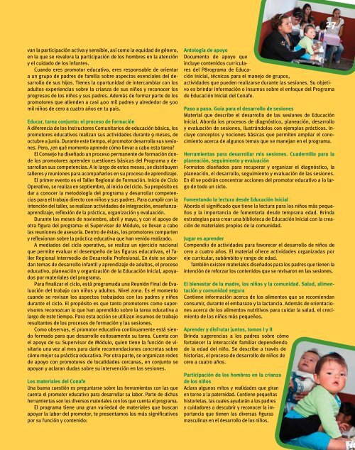 Revista: Chispas No.16 - conafe.edu.mx