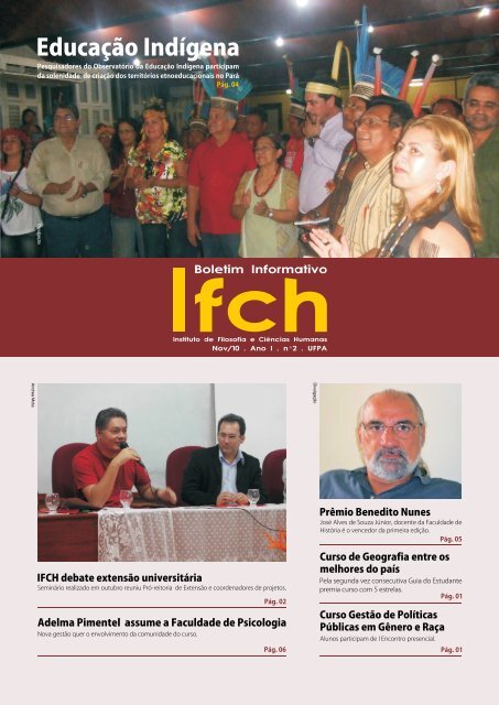 IFCH - Informativo - Universidade Federal do Pará