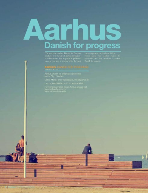 Danish for progress - Aarhus.dk