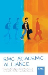 emc academic alliance - EMC Education, Training, and Certification