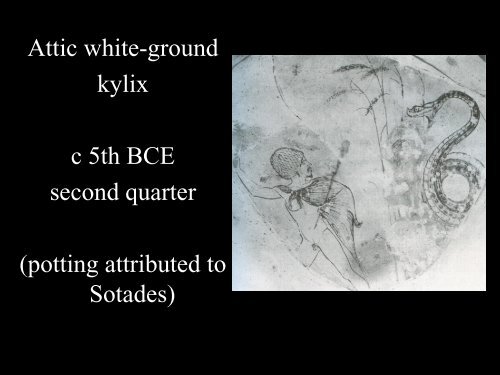 Lecture 7: Greek Pottery