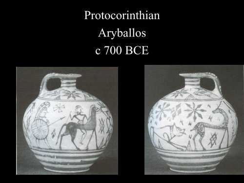 Lecture 7: Greek Pottery