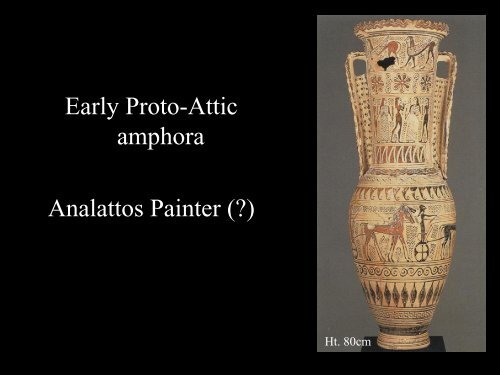 Lecture 7: Greek Pottery