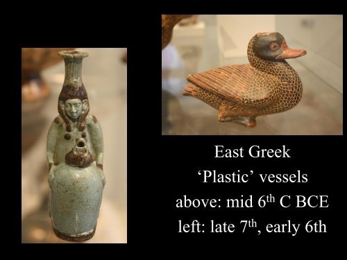 Lecture 7: Greek Pottery