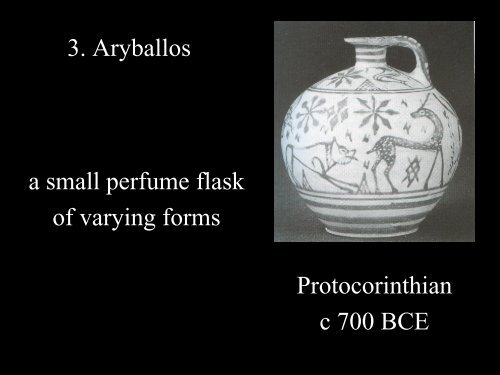 Lecture 7: Greek Pottery