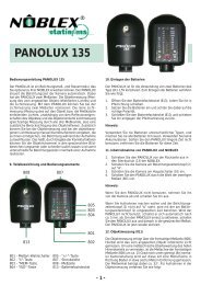 Handbuch PANOLUX 135 - KAMERA WERK DRESDEN GmbH