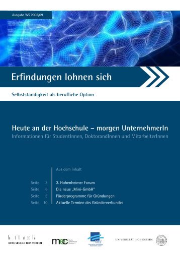 Erfindungen lohnen sich - IBH GmbH u. Akademie fÃ¼r Weiterbildung ...