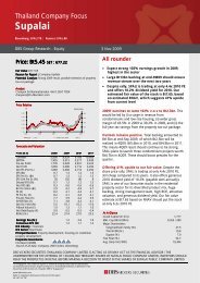 Supalai - the DBS Vickers Securities Equities Research