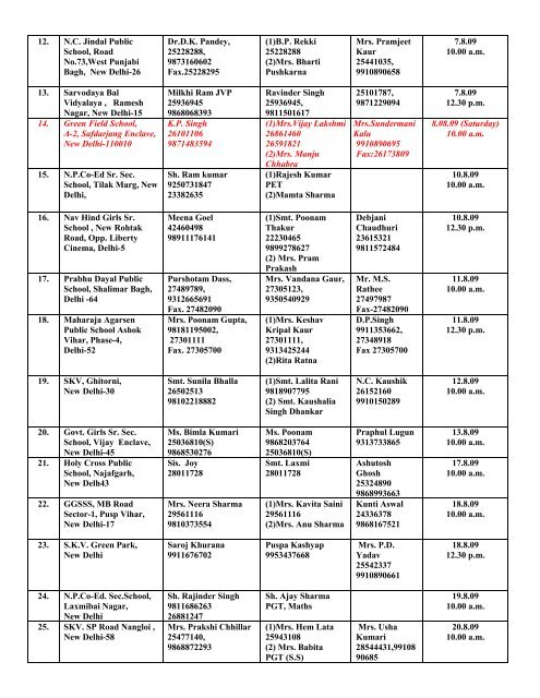 Evaluation programme of 44th Youth Parliament Competition, 2009 ...