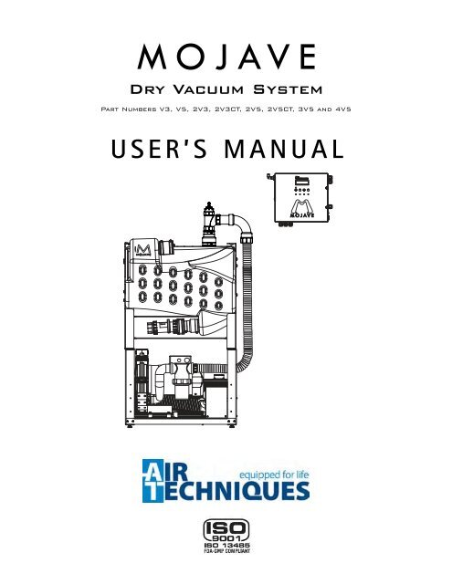 USER'S MANUAL - Air Techniques, Inc.